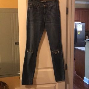 Express super skinny jeans